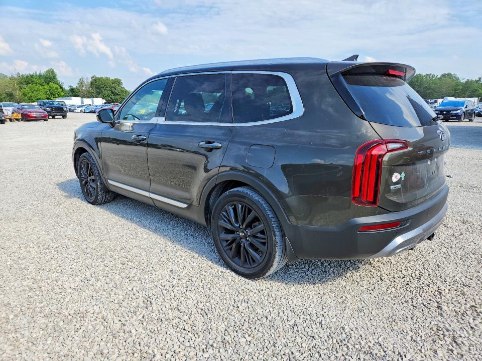 2020 Kia Telluride VIN 5XYP5DHC6LG088945 COPART salvage auction — HAIL, Mo - Certificate Of Title, sold $10,200 on 2026-07-08 (photo 2)