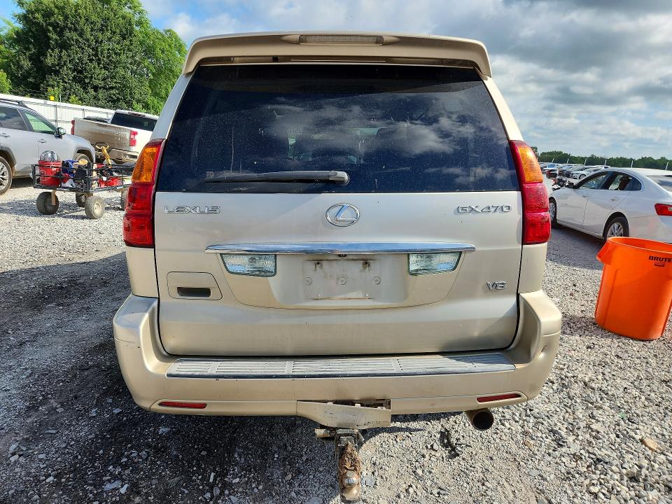 2006 Lexus Gx VIN JTJBT20X960103464 COPART salvage auction — FRONT END, Ar - Cert Of Title-Salvage, sold $2,000 on 2026-07-27 (photo 6)