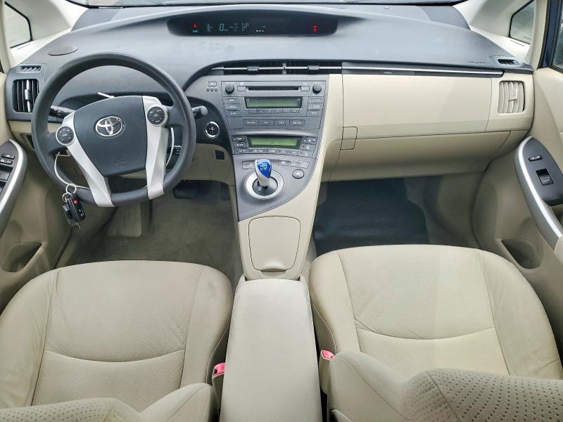 2011 Toyota Prius VIN JTDKN3DU2B1337372 COPART salvage auction — REAR END, Or - Salvage Title Certificate, sold $1,600 on 2026-07-29 (photo 8)