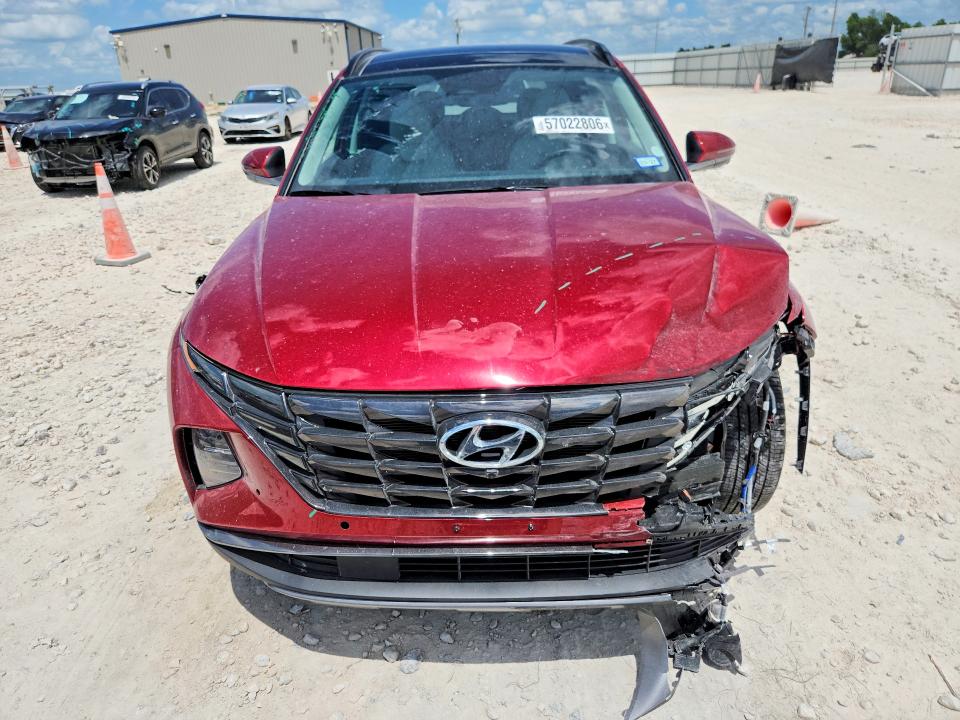 2024 Hyundai Tucson VIN 5NMJE3DEXRH408127 COPART salvage auction — FRONT END, Tx - Salvage Vehicle Title, sold $150 on 2026-07-30 (photo 5)