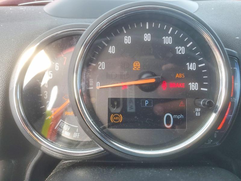 2019 Mini Cooper VIN WMZYT3C54K3E94385 COPART salvage auction — FRONT END, Tx - Salvage Vehicle Title, sold $2,600 on 2026-07-02 (photo 9)