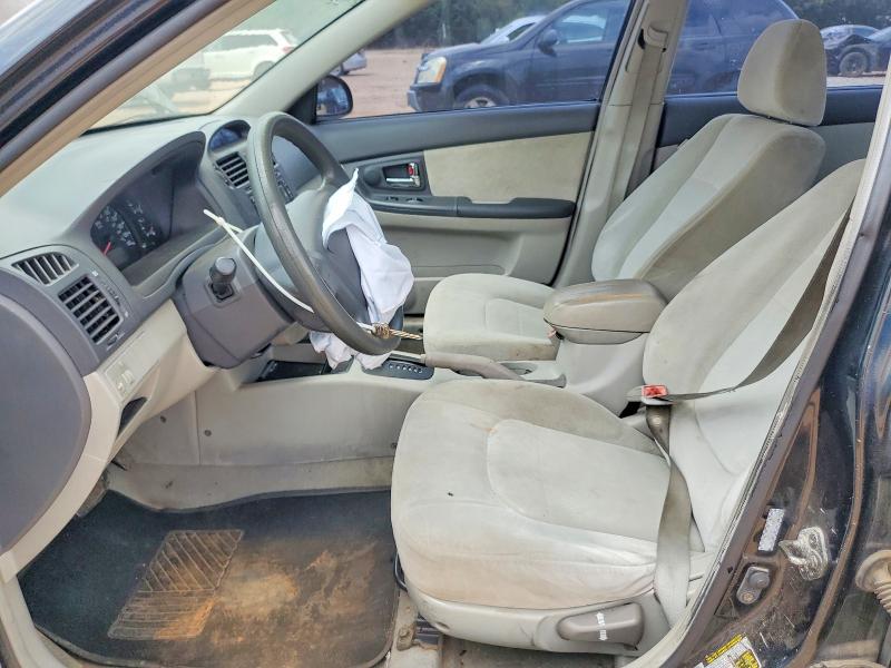 2006 Kia Spectra VIN KNAFE121765215147 COPART salvage auction — FRONT END, Nc - Salvage Certificate Of Title, sold $275 on 2026-07-13 (photo 7)