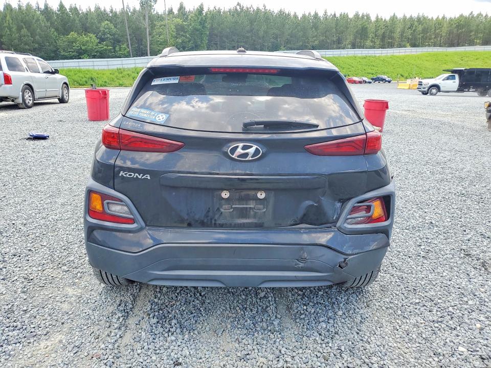 2019 Hyundai Kona VIN KM8K22AA7KU253801 COPART salvage auction — REAR END, Nc - Salvage Certificate Of Title, sold $3,600 on 2026-07-16 (photo 6)