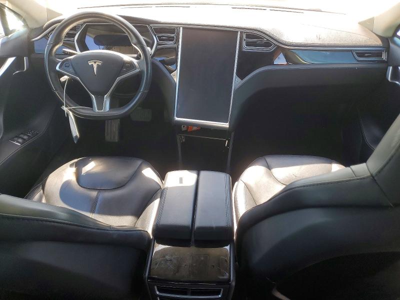 2014 Tesla Model s VIN 5YJSA1H12EFP35855 COPART salvage auction — FRONT END, Id - Salvage Certificate Of Title, sold $1,650 on 2026-07-23 (photo 8)