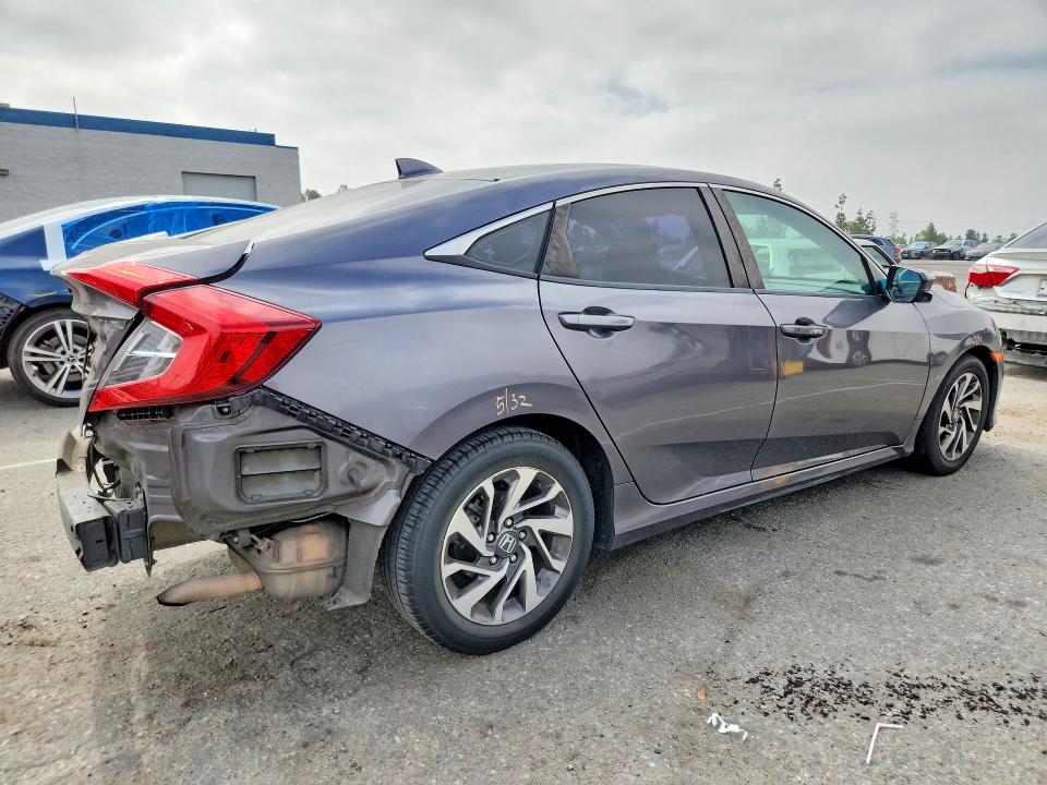 2018 Honda VIN 2HGFC2F79JH540267 COPART salvage auction — REAR END, Ca - Salvage Certificate, sold $4,450 on 2026-07-02 (photo 3)
