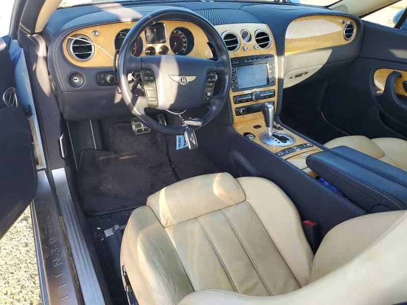 2008 Bentley Continental VIN SCBDR33W68C052626 COPART salvage auction — FRONT END, Mi - Certificate Of Title, sold $7,900 on 2026-07-21 (photo 8)