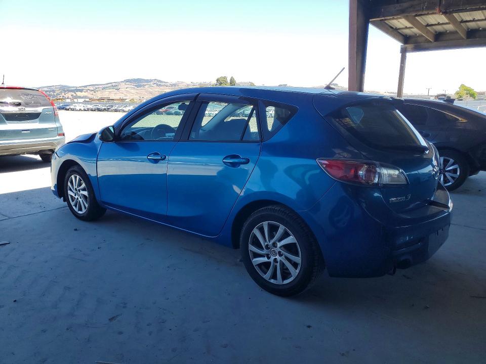 2012 Mazda 3 VIN JM1BL1L8XC1558749 COPART salvage auction — FRONT END, CA - SALVAGE CERTIFICATE, sold $1,050 on 2026-07-16 (photo 2)