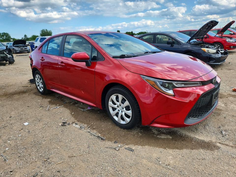 2020 Toyota VIN 5YFEPRAE0LP102957 COPART salvage auction — REAR END, IL - SALVAGE CERTIFICATE, sold $7,000 on 2026-07-28 (photo 4)