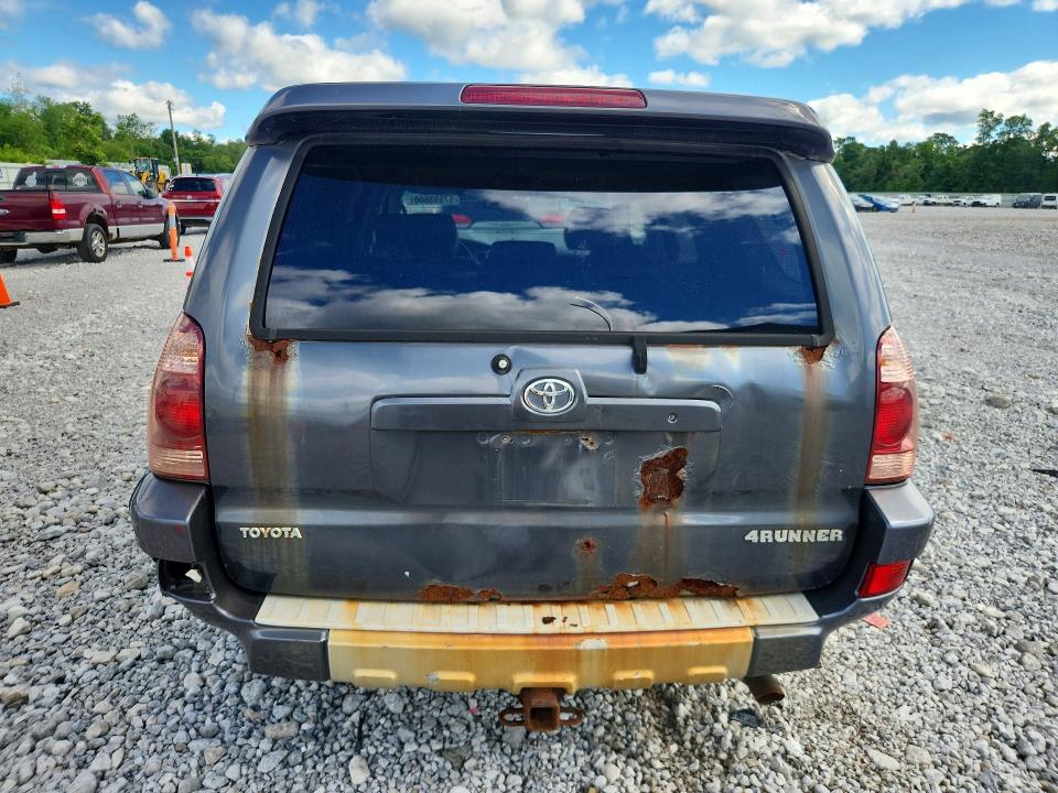 2004 Toyota 4runner VIN JTEBU17R540054094 COPART salvage auction — REAR END, Oh - Certificate Of Title, sold $1,650 on 2026-07-02 (photo 6)
