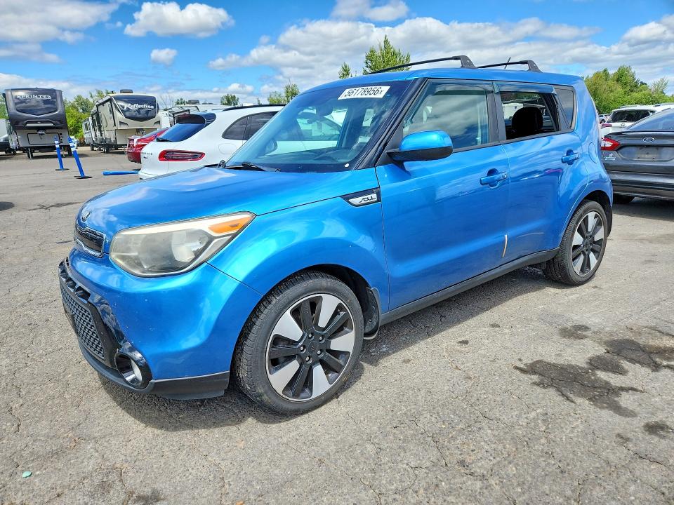 2016 Kia VIN KNDJP3A5XG7361118 COPART salvage auction — FRONT END, OR - SALVAGE TITLE CERTIFICATE, sold $1,150 on 2026-07-27 (photo 1)