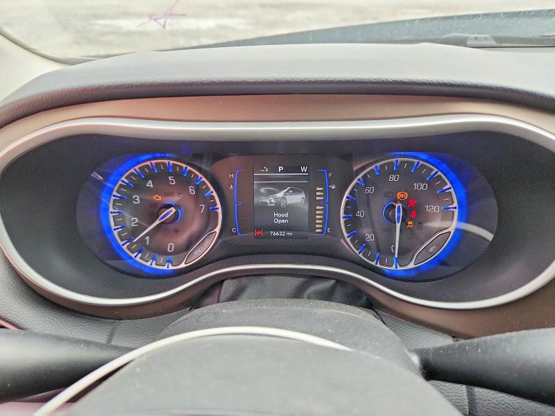 2018 Chrysler Pacifica VIN 2C4RC1CG6JR171405 COPART salvage auction — FRONT END, Il - Salvage Certificate, sold $2,250 on 2026-07-27 (photo 9)