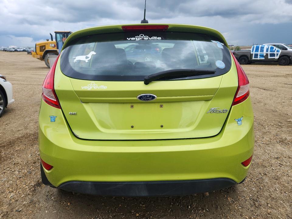 2011 Ford Fiesta VIN 3FADP4EJ1BM163610 COPART salvage auction — FRONT END, Ab - Bos - Salvage, sold $375 on 2026-07-02 (photo 6)