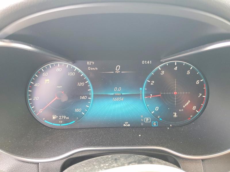 2022 Mercedes-benz Glc VIN W1N0G8DB0NG064701 COPART salvage auction — FRONT END, Ca - Salvage Certificate, sold $70 on 2026-07-28 (photo 9)