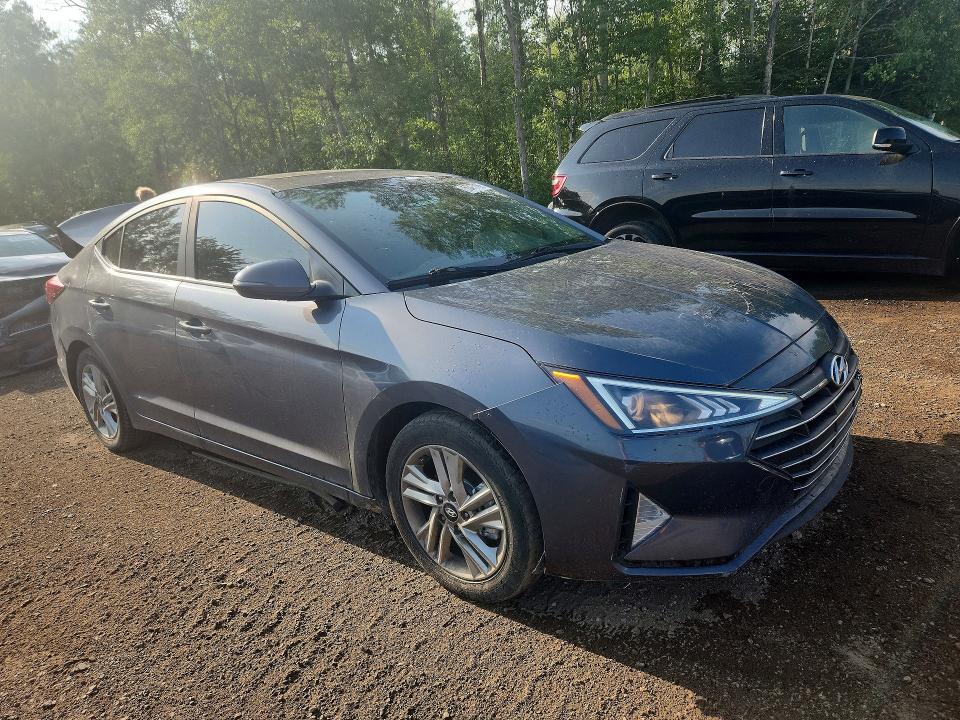 2020 Hyundai Elantra VIN KMHD84LF2LU896831 COPART salvage auction — REAR END, ON - PERMIT SALVAGE, sold $425 on 2026-07-21 (photo 4)