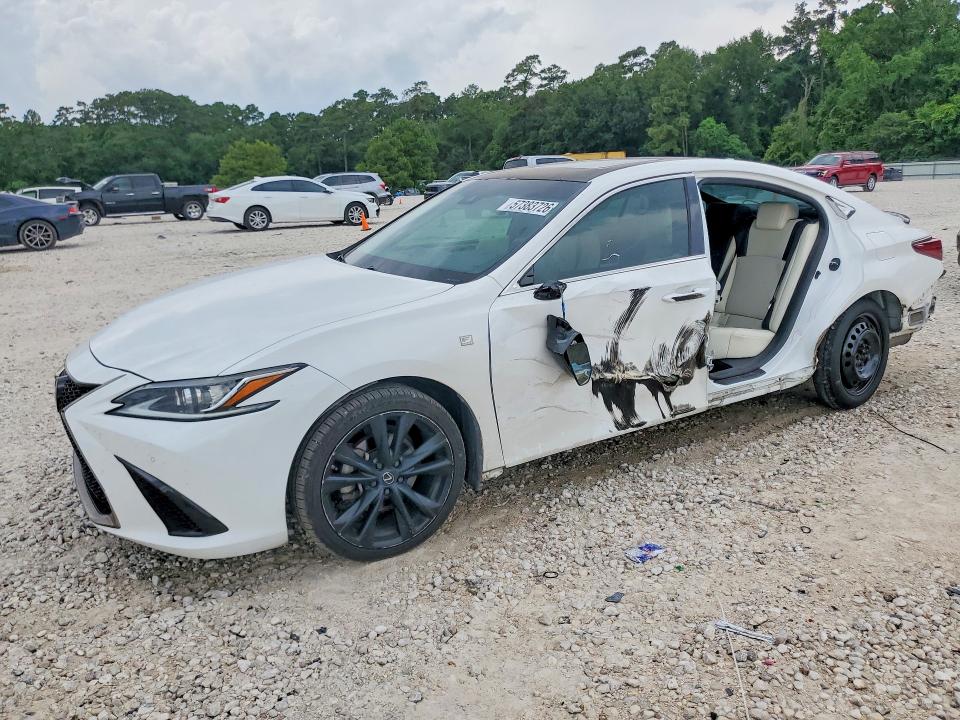 2021 Lexus ES VIN 58AHZ1B12MU091165 — COPART salvage auction photo