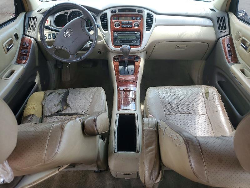 2005 Toyota Highlander VIN JTEDP21A450081331 COPART salvage auction — SIDE, Sc - Cert Of Title-Salvage, sold $600 on 2026-07-17 (photo 8)