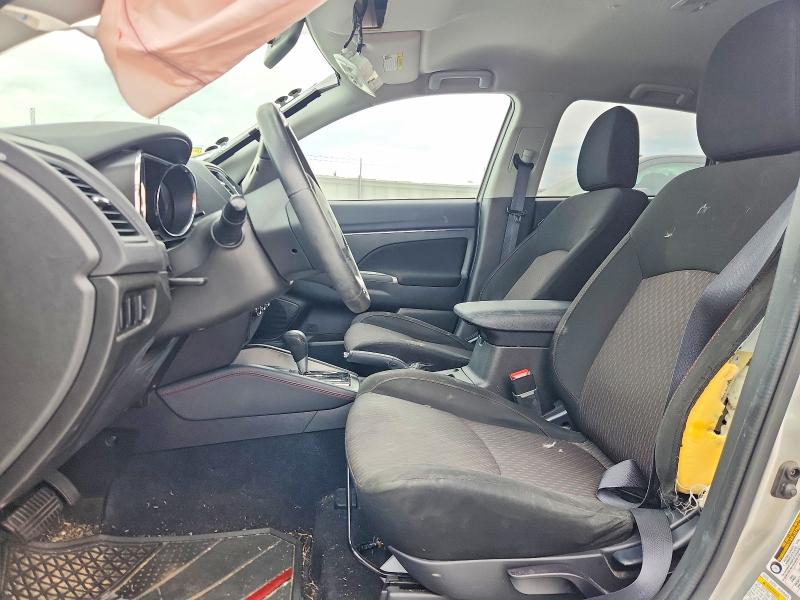 2019 Mitsubishi Outlander VIN JA4AP4AUXKU017998 COPART salvage auction — FRONT END, Tx - Salvage Vehicle Title, sold $1,050 on 2026-07-31 (photo 7)