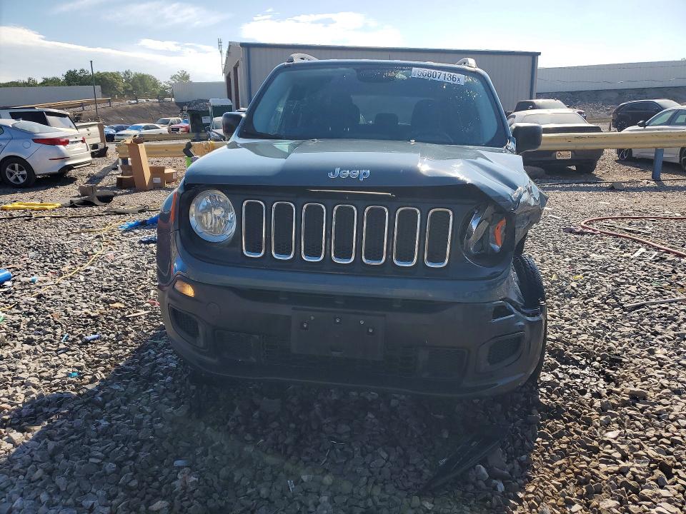 2017 Jeep Renegade VIN ZACCJBAB3HPE68820 COPART salvage auction — FRONT END, AL - CERT OF TITLE-SALVAGE TITLE, sold $1,050 on 2026-07-28 (photo 5)
