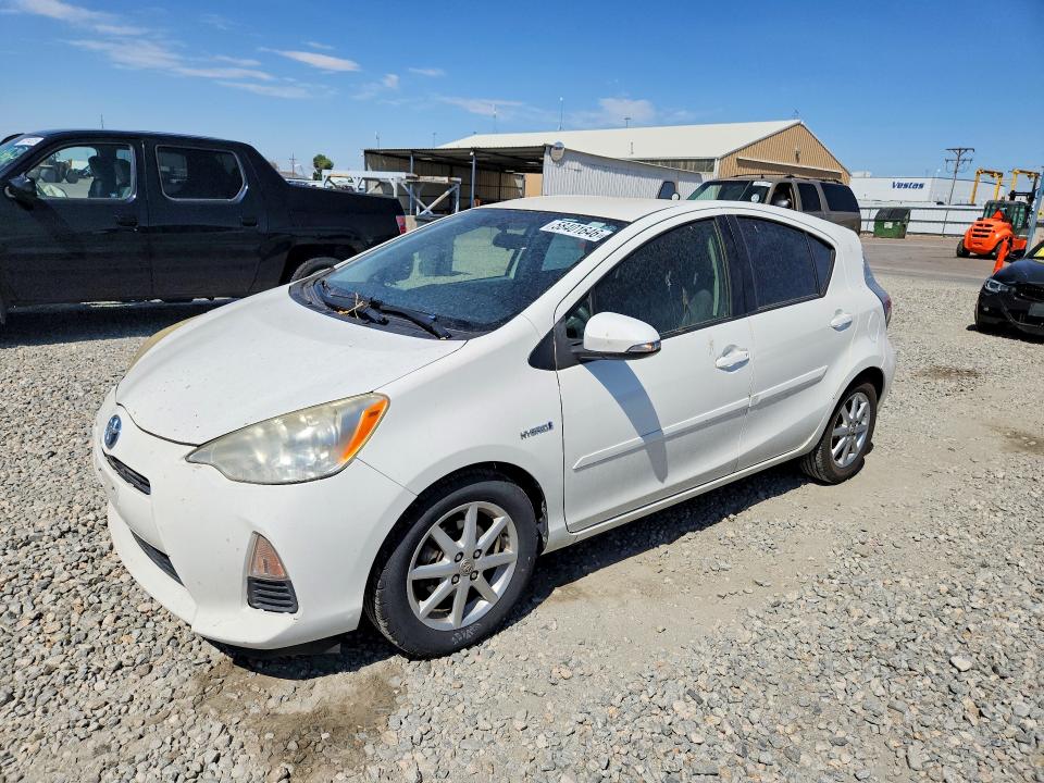 2012 Toyota VIN JTDKDTB39C1019392 COPART salvage auction — MINOR DENT/SCRATCHES, Ca - Dis/Dlr/Exp Only Clean Title, sold $1,450 on 2026-07-21 (photo 1)