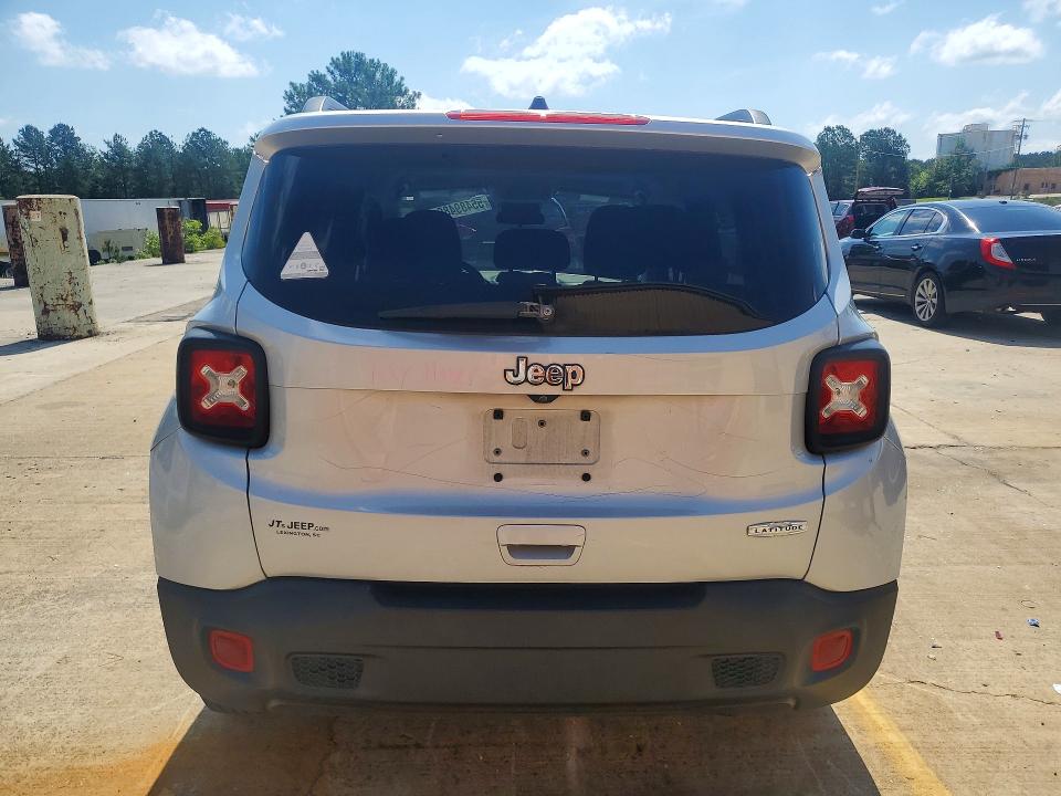 2020 Jeep VIN ZACNJABB9LPL88932 COPART salvage auction — FRONT END, Sc - Cert Of Title-Salvage, sold $2,250 on 2026-07-31 (photo 6)