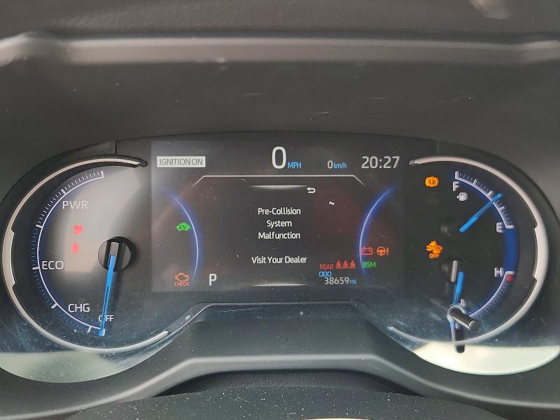 2023 Toyota Rav 4 VIN 4T3RWRFV7PU105007 COPART salvage auction — SIDE, Tx - Salvage Vehicle Title, sold $15,900 on 2026-07-09 (photo 9)
