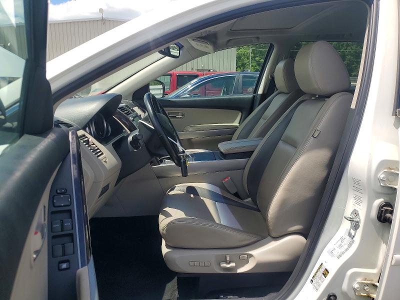 2012 Mazda Cx-9 VIN JM3TB3DV2C0366309 COPART salvage auction — FRONT END, Wv - Salvage Certificate, sold $450 on 2026-07-16 (photo 7)