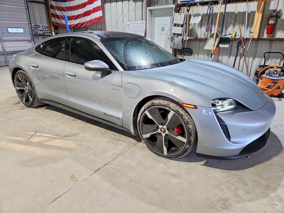 2021 Porsche Taycan VIN WP0AB2Y16MSA44542 COPART salvage auction — HAIL, Mo - Certificate Of Title, sold $35,000 on 2026-07-08 (photo 4)