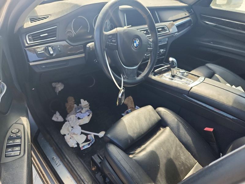 2013 BMW 7er VIN WBAYA6C57DD143842 COPART salvage auction — MECHANICAL, Ga - Certificate Of Title (P), sold $625 on 2026-07-13 (photo 8)