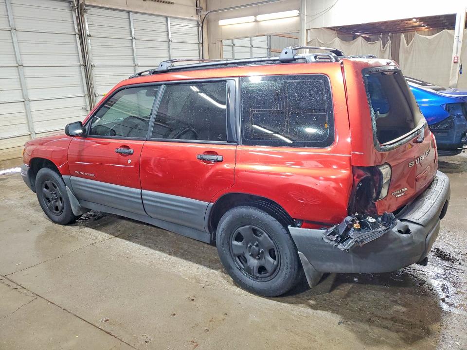2002 Subaru Forester VIN JF1SF63592G754371 COPART salvage auction — REAR END, Tn - Salvage Certificate, sold $425 on 2026-07-28 (photo 2)