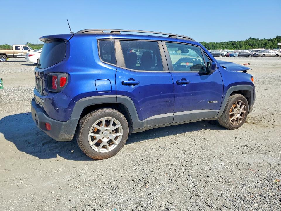 2019 Jeep VIN ZACNJABB6KPK87460 COPART salvage auction — FRONT END, Sc - Cert Of Title-Salvage, sold $1,100 on 2026-07-27 (photo 3)