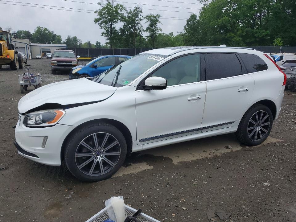 2017 Volvo Xc60 VIN YV449MRU4H2126329 COPART salvage auction — FRONT END, Md - Cert Of Salvage > 75% Damage, sold $5,500 on 2026-07-17 (photo 1)