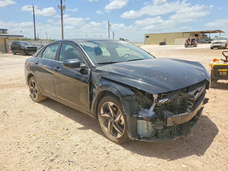 2022 Hyundai VIN KMHLN4AG5NU282956 COPART salvage auction — FRONT END, TX - SALVAGE VEHICLE TITLE (P), sold $10 on 2026-07-23 (photo 4)
