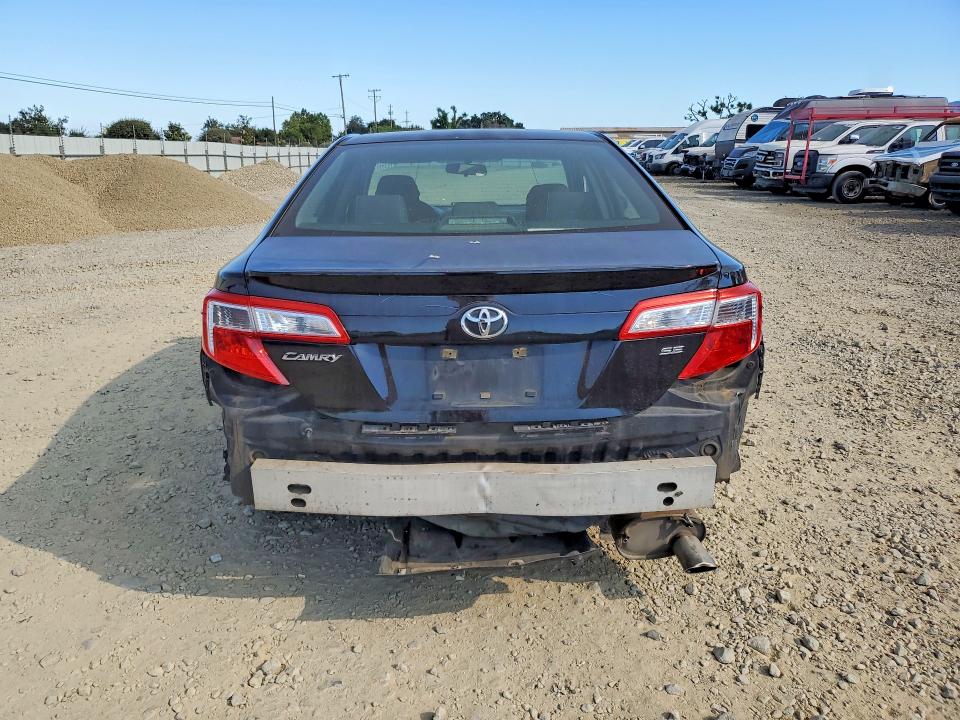 2012 Toyota Camry VIN 4T1BF1FK7CU192953 COPART salvage auction — REAR END, Ca - Salvage Certificate, sold $2,200 on 2026-07-02 (photo 6)
