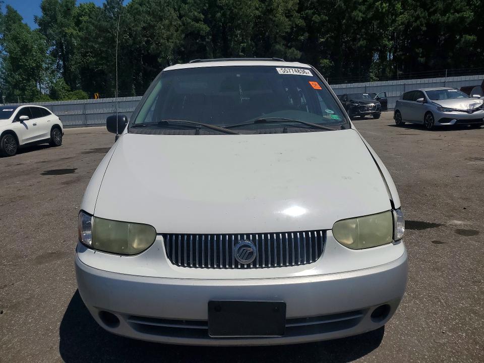 2002 Mercury Villager VIN 4M2ZV11T52DJ04917 COPART salvage auction — SIDE, Nc - Salvage Certificate Of Title, sold $250 on 2026-07-28 (photo 5)