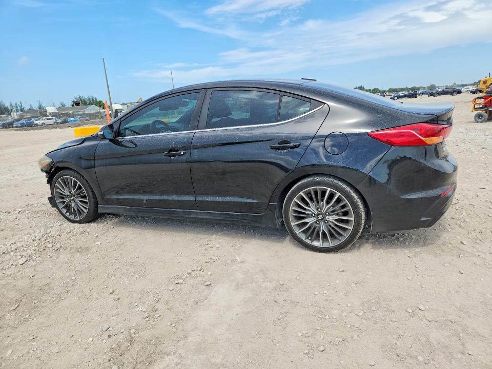 2018 Hyundai Elantra VIN KMHD04LB3JU720775 COPART salvage auction — FRONT END, Fl - Cert Of Title Slvg Rebuildable, sold $2,200 on 2026-07-09 (photo 2)