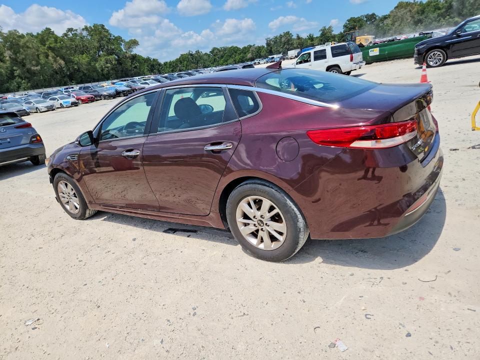 2017 Kia VIN 5XXGT4L35HG156967 COPART salvage auction — FRONT END, Fl - Cert Of Title Slvg Rebuildable, sold $1,150 on 2026-07-07 (photo 2)