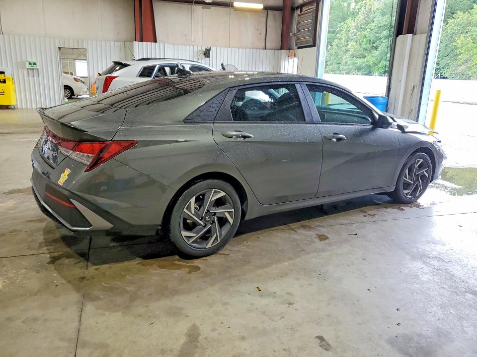 2025 Hyundai Elantra VIN KMHLM4DG3SU056960 COPART salvage auction — FRONT END, Tx - Salvage Vehicle Title, sold $3,950 on 2026-07-20 (photo 3)