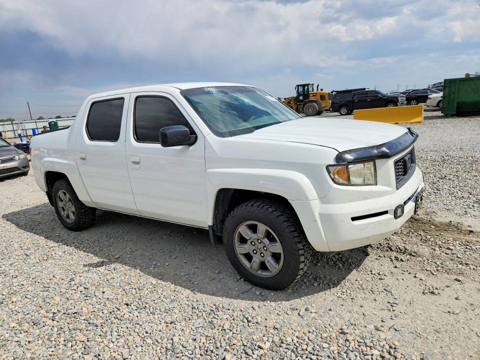 2007 Honda Ridgeline VIN 2HJYK16397H509235 COPART salvage auction — HAIL, CO - CERTIFICATE OF TITLE (P), sold $1,250 on 2026-07-09 (photo 4)