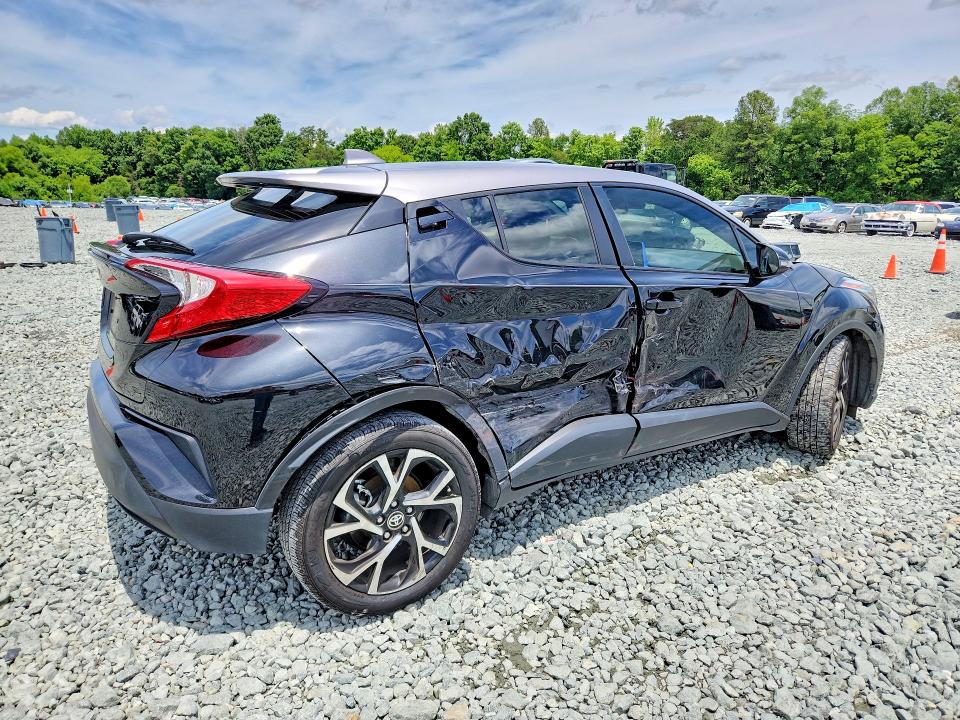 2020 Toyota VIN JTNKHMBX5L1072812 COPART salvage auction — SIDE, Nc - Salvage Certificate Of Title, sold $200 on 2026-07-29 (photo 3)