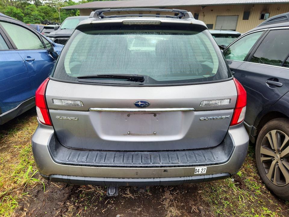 2009 Subaru Outback VIN 4S4BP61C597347999 COPART salvage auction — SIDE, Hi - Bill Of Sale - Parts Only, sold $1 on 2026-08-24 (photo 6)