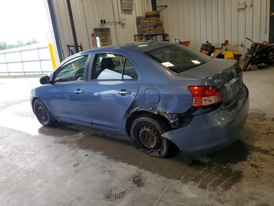 2007 Toyota Yaris VIN JTDBT923371131486 COPART salvage auction — REAR END, On - Permit Salvage, sold $250 on 2026-07-28 (photo 2)