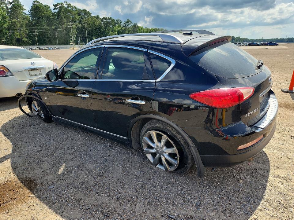 2014 Infiniti Qx50 VIN JN1BJ0HP7EM210573 COPART salvage auction — UNDERCARRIAGE, LA - CERT OF TITLE-SALVAGE, sold $450 on 2026-07-10 (photo 2)
