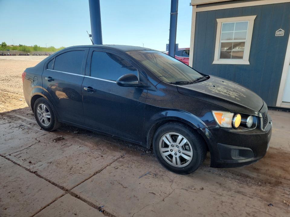 2012 Chevrolet SONIC VIN 1G1JC5SB7C4207501 COPART salvage auction — FRONT END, Az - Certificate Of Title, sold $1,750 on 2026-07-14 (photo 4)