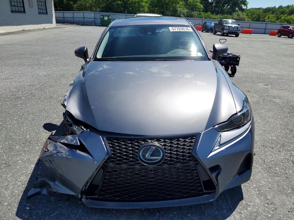 2018 Lexus Is VIN JTHC81D20J5032196 COPART salvage auction — FRONT END, Pa - Certificate Of Salvage, sold $2,600 on 2026-07-14 (photo 5)