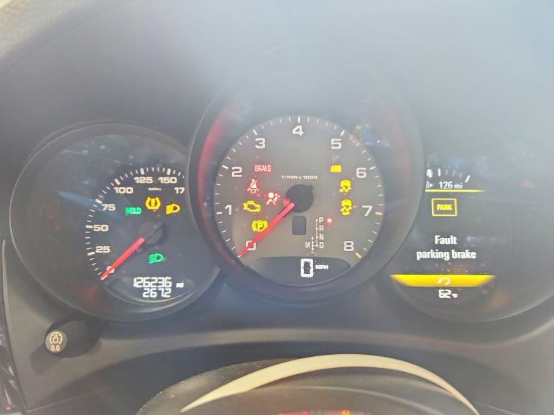2016 Porsche Macan VIN WP1AB2A58GLB56427 COPART salvage auction — WATER/FLOOD, Wi - Certificate Of Title, sold $3,600 on 2026-08-10 (photo 9)