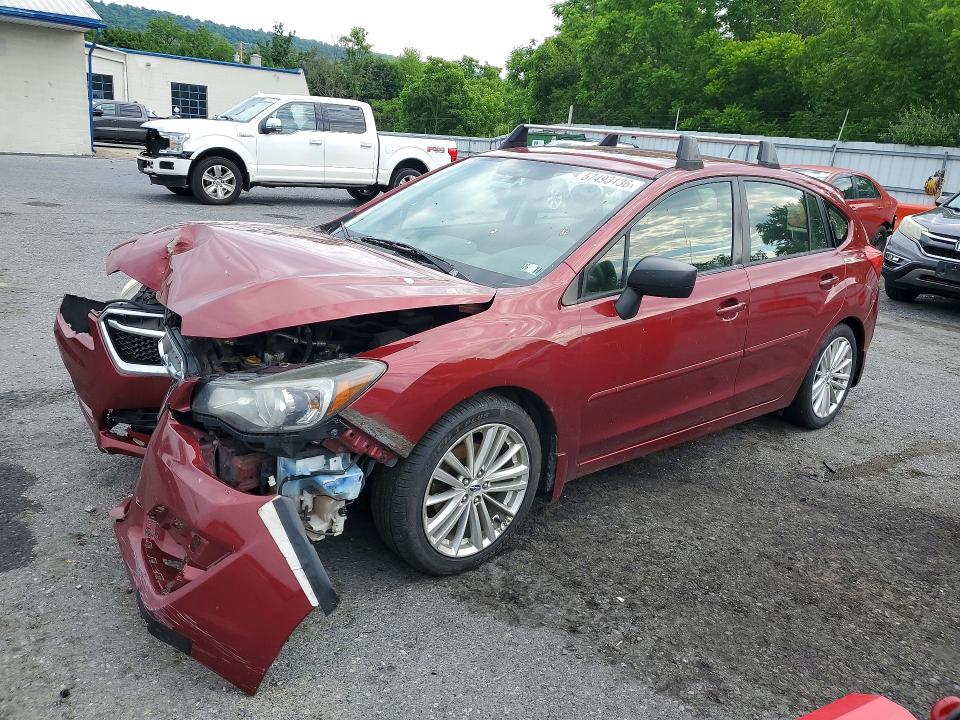 2015 Subaru Impreza VIN JF1GPAA65FG267479 COPART salvage auction — FRONT END, Pa - Certificate Of Salvage, sold $425 on 2026-07-14 (photo 1)
