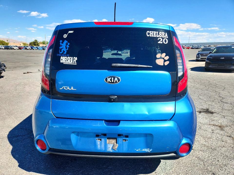 2015 Kia Soul VIN KNDJP3A59F7219096 COPART salvage auction — FRONT END, Nv - Salvage Title, sold $500 on 2026-07-13 (photo 6)