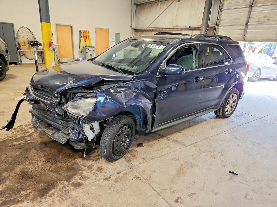 2017 Chevrolet Equinox VIN 2GNALCEK0H1575701 COPART salvage auction — FRONT END, Pa - Certificate Of Salvage, sold $700 on 2026-07-06 (photo 1)