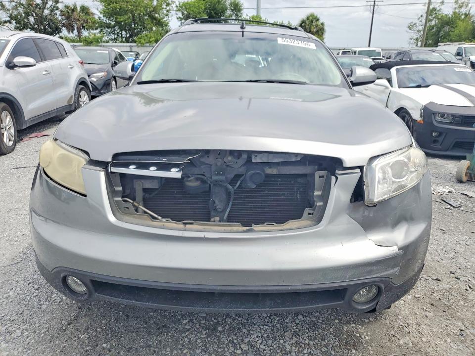 2004 Infiniti Fx VIN JNRAS08U64X101112 COPART salvage auction — REAR END, Fl - Certificate Of Destruction, sold $600 on 2026-07-10 (photo 5)