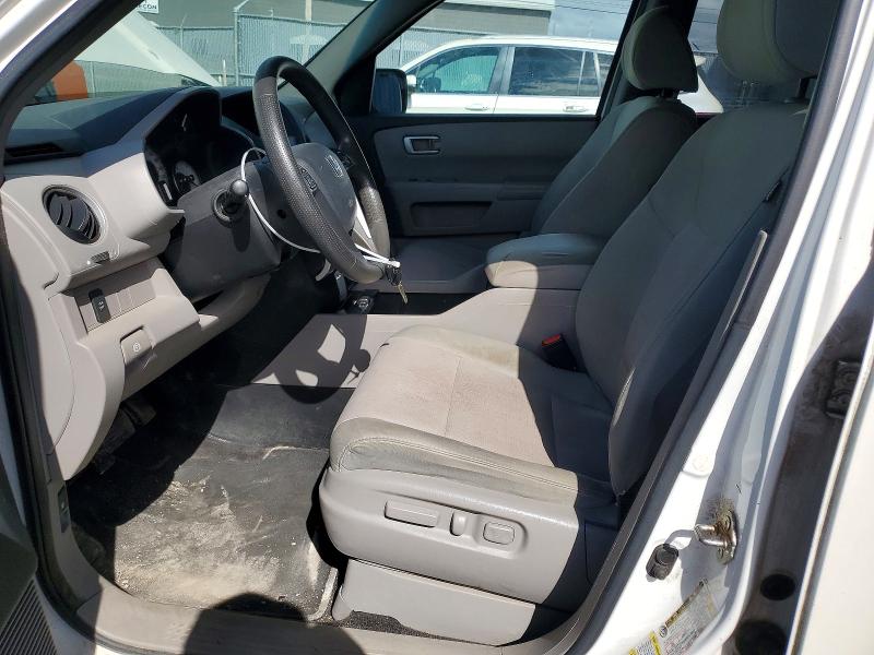 2011 Honda Pilot VIN 5FNYF4H45BB501065 COPART salvage auction — MINOR DENT/SCRATCHES, Ns - Cert Of Registration, sold $800 on 2026-07-03 (photo 7)